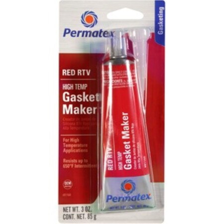 Permatex Rtv Silicone Hi-Temp 3Oz 81160